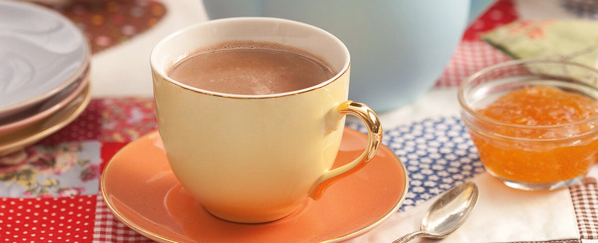 O Chocolate quente simples e fácil